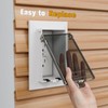 3Pcs Recessed Outlet Box Cover, DBVC-1 Replacement Cover, UV Rated,