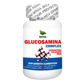 Glucosamina Complex, 100 cápsulas, calidad Premium