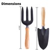 WY8 Garden Tools Set - 30cm Durable Hand Trowel &