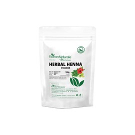Kerala Naturals Herbal Henna Powder 100g - enriched with 12 herbs
