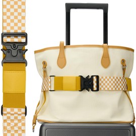 Eviznbou Suitcase Strap, Suitcase Strap, Stylish & Adjustable Luggage Strap for Hand Luggage Attached to Suitcase, Travel Accessories for Suitcase, Travel Bag