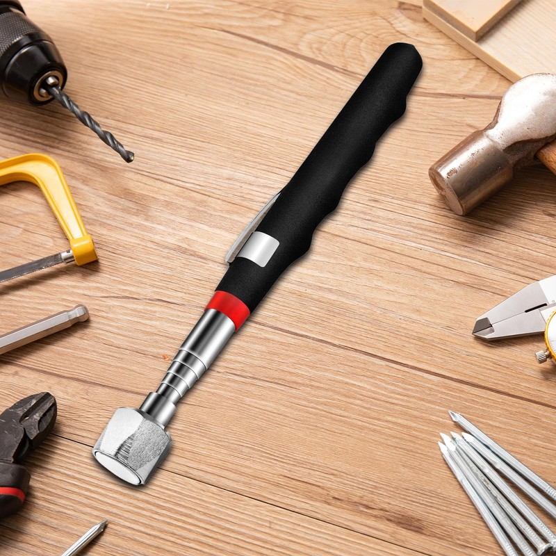 1 x telescopic magnet, strong magnet, rod magnet, extendable magnetic
