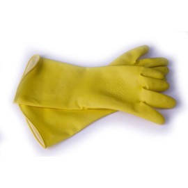 GUBBERLOVES Rubber Gloves For Children Gardening & Washing up Gloves Designed for Children - Kids Gloves That Fit Properly - (PLAIN XS 6-9 Years)