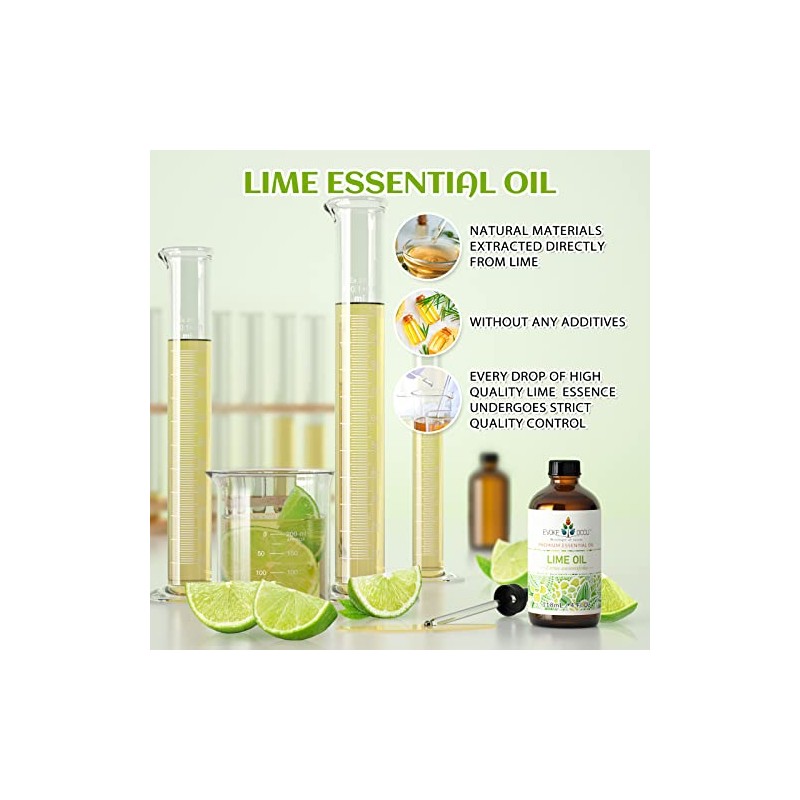 EVOKE OCCU EVOKE OCCU Lime Essential Oil for Diffuser, Aromatherapy