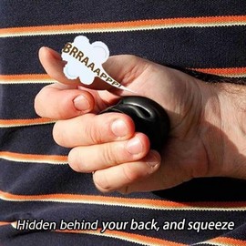 Wyjuan Black Prank Farting Noise Maker, Fart Sounds Machine, Fart Machine, Prank, Joke for Party, Birthday, Novelty Joke Gift Practical Jokes Gag Toys