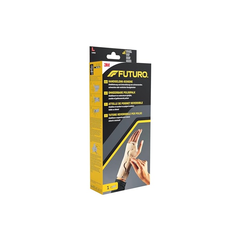 Futuro Classic FUT47854 Wrist Brace Can Be Worn On Either