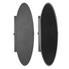 2Pcs Sun Visor Mirror Cover 99670142102 Sunvisor Lid Cover Replacement