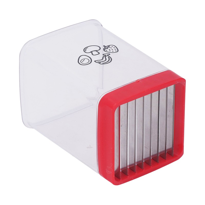 Fruit and Vegetable Speed Cutter with Push Plate Stainless Steel