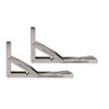 SeaLux Stainless Steel Folding Shelf Bracket Heavy Duty Wall Mounted