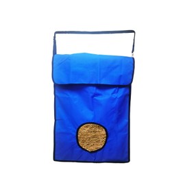 BARN & STABLE Oversized Hay Bags for Horses 29"*19.5" with Open Feed Hole Large Opening Horse Slow Feeder Hay Bag with Quick Grip Closure and Adjustable & Detachable