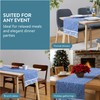 JEMIDI Table Runner Blue 40 x 180 cm - 100%