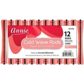 3 Packs of Annie Cold Wave Rods-Long #1106 (12 Pieces per Pack) by Annie