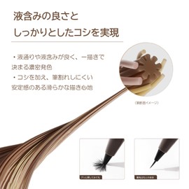 JUDIDOOR Ultra Fine Eyeliner Liquid 0.0005 inch (0.014 mm) Lower Eyelash Resistant Waterproof Eye Makeup, Quick Drying, Waterproof, Long Lasting, Chinese Cosmetics, Smudgproof, High Color