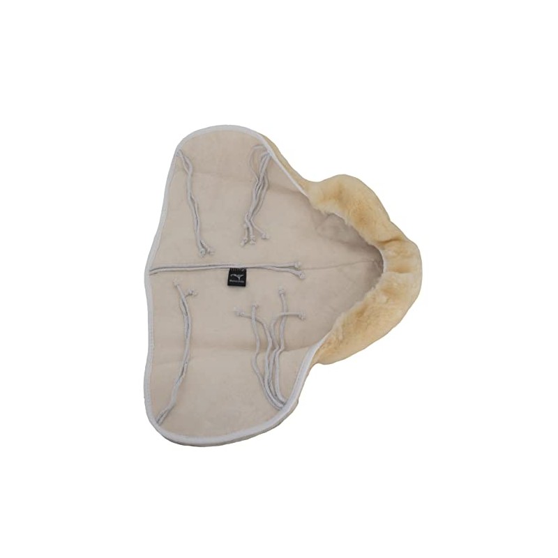 ENGEL GERMANY Sheepskin Seat Saver Western Saddle colour natural (Sabez