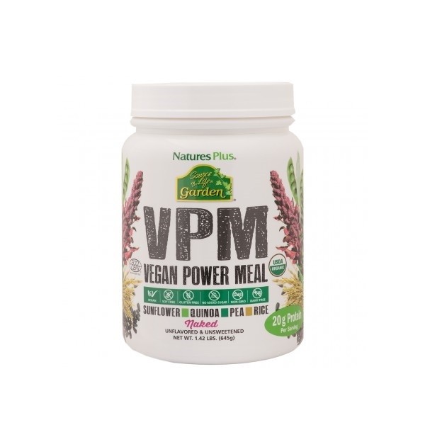 Nature's Plus Source Life Garden VPM Naked Protein, 645gr