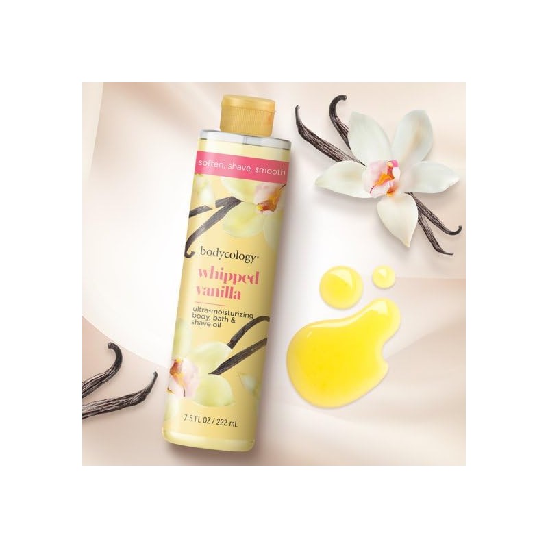 Generic Whipped Bodyc.ology Vanilla Body Oil, Bath & Shave Oil,