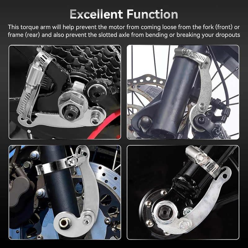 ANBOO 2 Sets Torque Arm Conversion Kit, Universal Protective Accessories