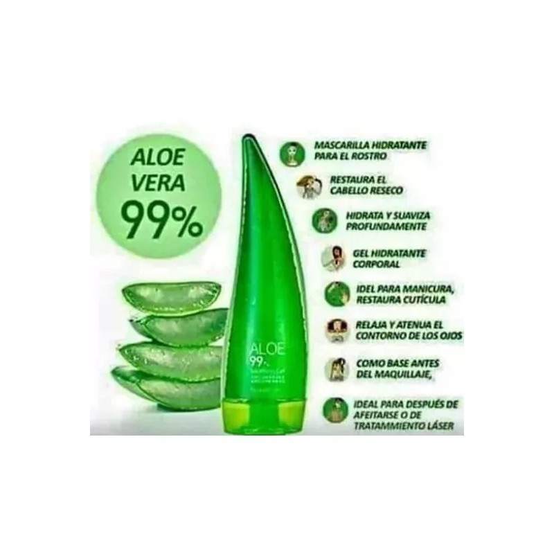 aloe vera Gel Aloe Vera Hidratante Piel Cuerpo Cabello Quemadura
