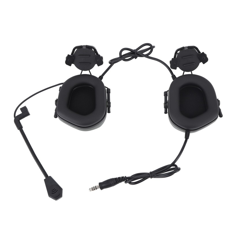 Shooting Headset Shooting Earmuffs Ear Hearing Protection Headphones Sound Amplification