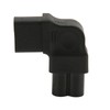 IEC320 C6 to C13 Power Adapter 90 Degree 2.5A‑10A 250V