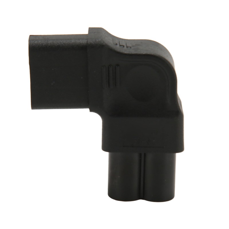 IEC320 C6 to C13 Power Adapter 90 Degree 2.5A‑10A 250V