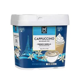 French Vanilla Cappuccino Mix, Gourmet Coffee Beverage, 48 Ounce (48 ounce (1 pack), French Vanilla)
