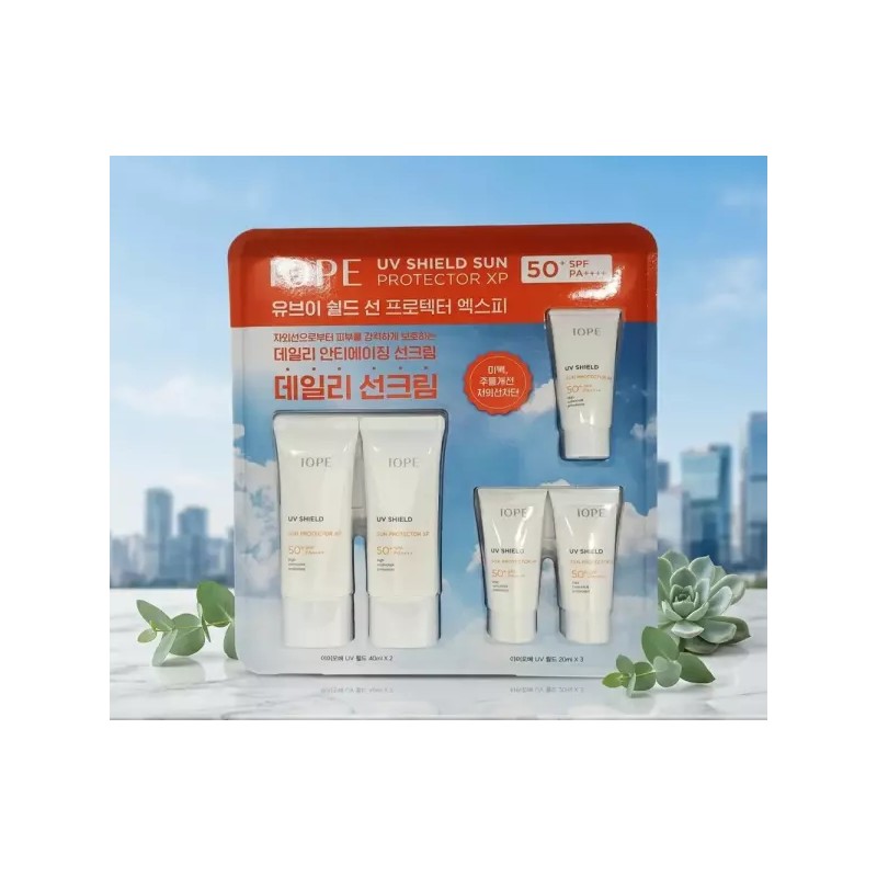 IOPE 아이오페 UV쉴드 선프로텍터 XP 40mlx2+20mlx3 선크림 IOPE UV Shield