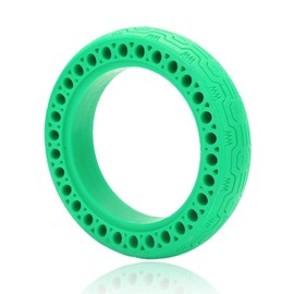 Neumático Sólido M365, 8,5 Pulgadas Patinete Eléctrico De Sólidos Ruedas Eléctrico Repuesto Delantero O Trasero Sólidos Neumático para Patinete (Verde)