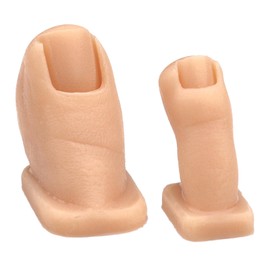 EsiFare Set of 2 Nail Hand Mannequin, Hand Model, Hand Model, Insertable Nail Bed, Handmade DIY, Durable, Ergonomic, Nail Art School, Nail Art Teacher, Nail Art Practice, Etc. Approx. 1.8 x 1.8 x 1.0