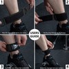 Meteor Ankle Strap Wrist Cuff for Cable Machine: Adjustable Gym