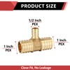 (Pack of 3) Efield 1" x1"X 1/2" Pex Reducing Tee