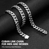 Silver Cuban Link Chains for Men Mens Jewelry for Mens