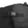 Bicycle Rear Seat Bag Black Large Capacity Canvas Waterproof Elastic