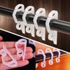 CRAZZYVALUE, 50 X Gutter Hanging Hooks/Clips for Outdoor Christmas Xmas