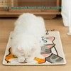 Bigpomelos Multifunctional Cat Scratching Mat & Sleeping Blanket - 2-in-1