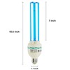 36 Watts Ozone UVC Light Bulb, 185nm wavelength UV Lamp