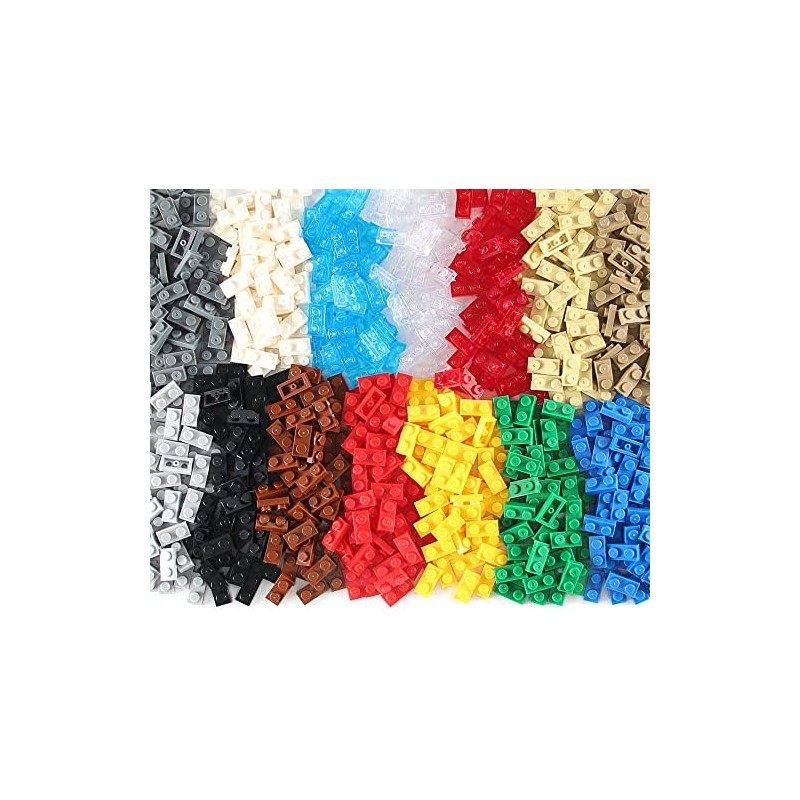Basic Parts - Juego de 700 bloques de azulejos de