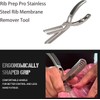 Rib Membrane Removal Tool，Heavy Duty Membrane Skin Removal for BBQ，Premium