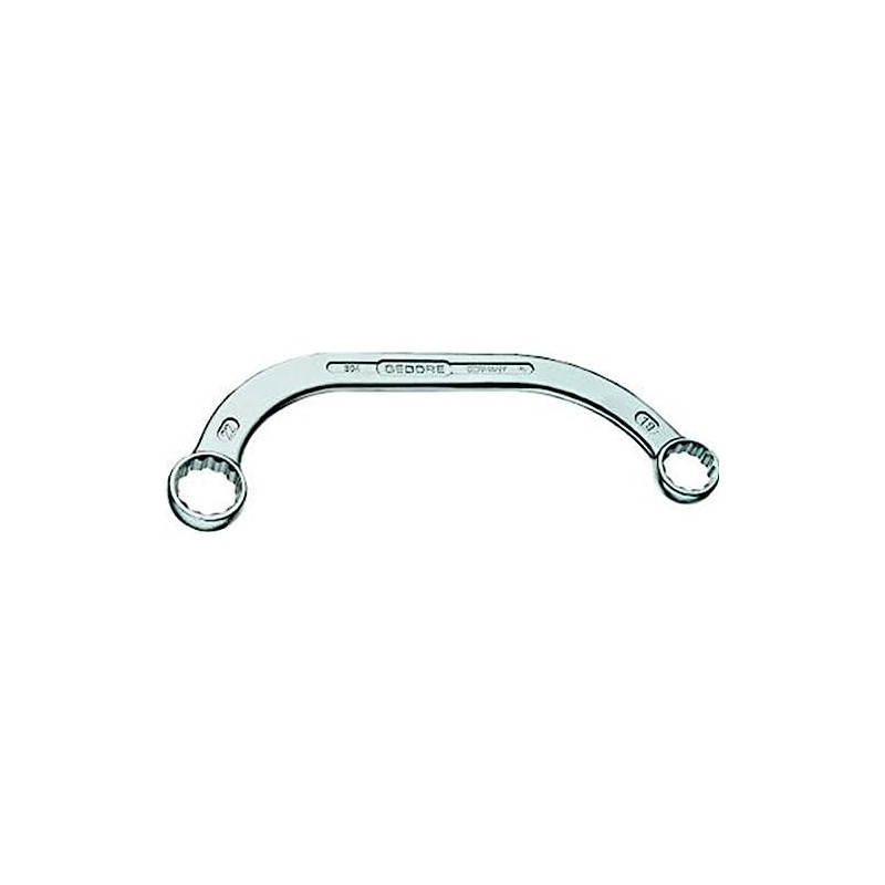 Gedore 6470550 Double-ended Glasses Wrench, Half Moon Type, 0.7 x