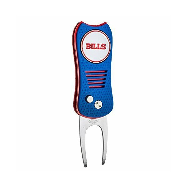 Team Golf Buffalo Bills Switchblade Divot Tool with ball marker, NEW, magnetically atta...