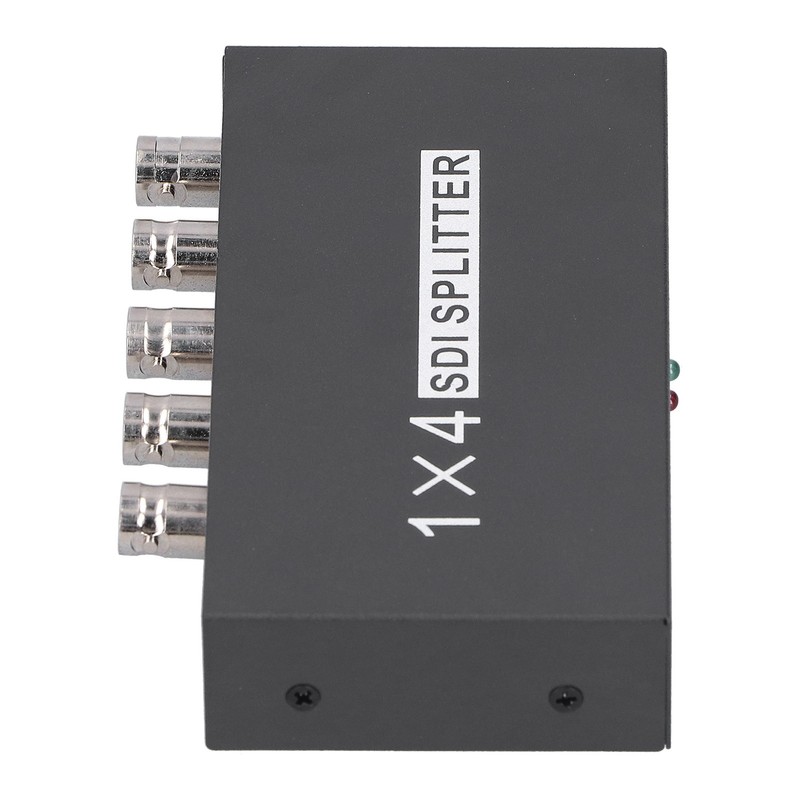 F214 SDI Splitter 1x4 1 in 4 Out Supports SD/HD/3GSDI