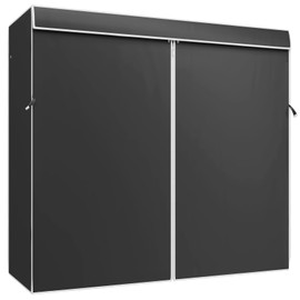 VIPEK Cover ONLY for V5/ V10/ S3/ V6E/ V3C/ V5L/ V10i/ S3i/ V5L i1 Garment Rack, Dustproof Oxford Fabric Clothing Rack Cover with Zipper, 70.1" L X 17.3" W X 74.8" H, Black