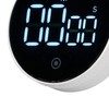 Desktop Timer Minimalist Round 3 Level Volume Adjustable Digital Countdown