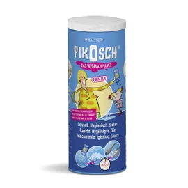 PIKOSCH - The Ultimate Detachment Powder, Super Absorber Binds Liquids & Odours Such As Vomit, Urine, Faeces, Blood & Water - For Your Family - High Suction Power (235g)