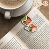 (2Pcs) Fox Reading Book Magnetic Bookmark Book Page Markers Gift