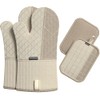 Oven Mitts and Pot Holders Sets 6pcs, Kitchen Oven Glove,High