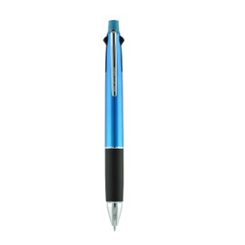 uni JETSTREAM 4&1 Red, Green, Blue, and Black 0.7mm Ballpoint Multi Pen and 0.5mm Mechanical Pencil (Light Blue)
