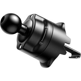 Andobil 2024 Strongest In-Car Holder, Air Vent Clip, Hook Type, Stable, 0.7 inch (17 mm) Ball Joint, Suitable for 99% Car Holder & Air Vent Adjustable, Depth 0.4 - 1.5 inches (10 - 37 mm), Smartphone