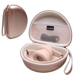 LTGME Headphones Case Compatible with Beats Solo 4 / for Beats Studio Pro/for Beats Solo3 / for Beats Studio3 / for Beats Solo Pro Bluetooth On-Ear Headphones (Champagne Colour)
