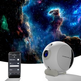 Orzorz Slide Discs Galaxy Night Light Plus Home Planetarium Projector (Work Star Projector Plus) (Jellyfish)